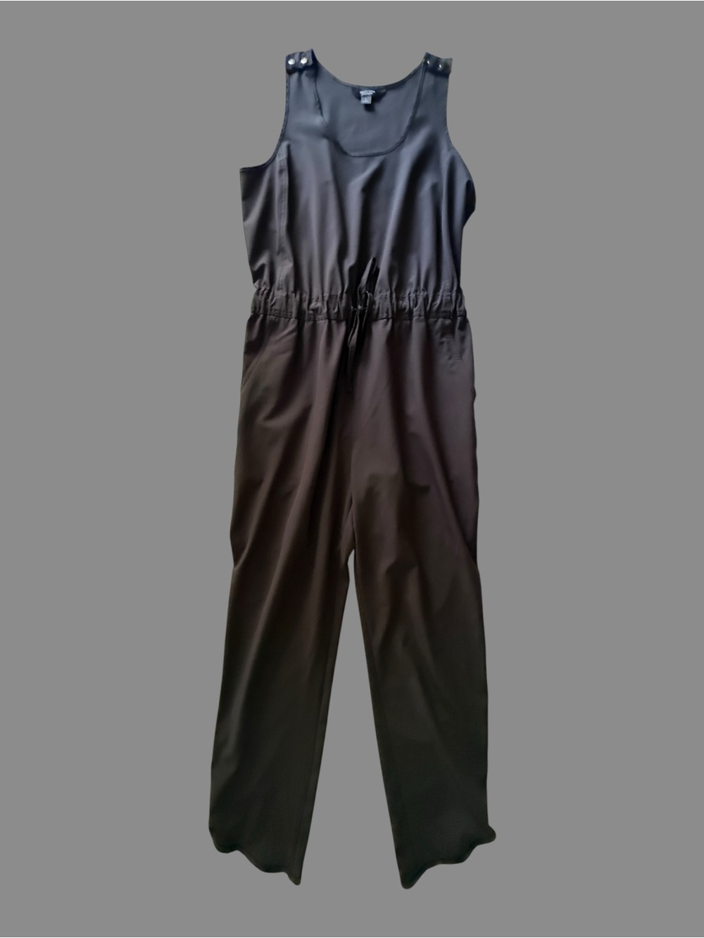 Simply Vera Vera Wang Black Sleeveless Elastic-Waist Jumpsuit